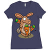 carrot party Ladies Fitted T-Shirt