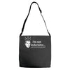 i'm not indecisive my mind Adjustable Strap Totes
