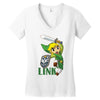 Link Women's V-Neck T-Shirt