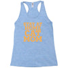 stay at home cat mom Racerback Tank