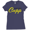 negative press covfefe Ladies Fitted T-Shirt