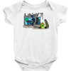 mutant invader Baby Onesie
