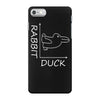 rabbit duck white iPhone 7 Case