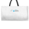 Technically, The Glass Is Always Full Weekender Totes