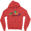 veganism Zipper Hoodie