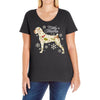 merry christmas Ladies Curvy T-Shirt