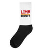 limp bizkit black logo Socks