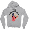 the frenchie world Zipper Hoodie