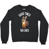 good times tan lines Crewneck Sweatshirt