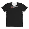 more nice than naughty All Over Women's T-shirt