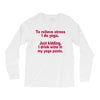 drink wine in ractangle Long Sleeve Shirts
