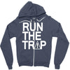 run the trap Zipper Hoodie