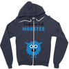 I've Created a Monster Baby Boy Zipper Hoodie
