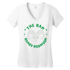 randy  the ram  robinson (2) Women's V-Neck T-Shirt