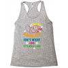 caring for animals isn't what i do it's who i am Racerback Tank