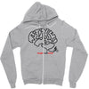 singletrack mind mens mountain bike Zipper Hoodie
