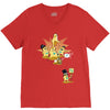 playing with monsters V-Neck Tee