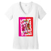 card as Women's V-Neck T-Shirt