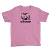 i iz on your shirt funny lolcat geek nerd tee cat Youth Tee