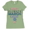 people's climate march for justice 2017 Ladies Fitted T-Shirt