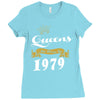 queens are born in 1979 Ladies Fitted T-Shirt