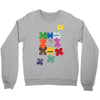 puzzled Crewneck Sweatshirt