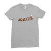 retro evolution Ladies Fitted T-Shirt