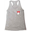 love more pocket Racerback Tank