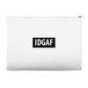 idgaf Dua Lipa Accessory Pouches