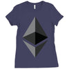Ethereum Coin Ladies Fitted T-Shirt