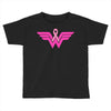 breast cancer wonder woman Toddler T-shirt