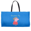 peppa pig grandma pig Weekender Totes