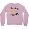 resting witch face   fall t shirt   funny halloween Crewneck Sweatshirt