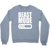 beast mode on Crewneck Sweatshirt