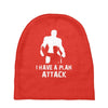 I Have A Plan Attack Baby Beanies
