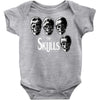 the skulls Baby Onesie