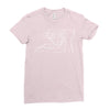 Luffy white design Ladies Fitted T-Shirt