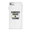 Sunrises House &amp; Techno iPhone 7 Case