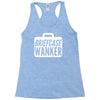 briefcase wanker Racerback Tank