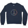 peace in our time vectorized Crewneck Sweatshirt