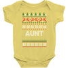 ugly christmas aunt Baby Bodysuit