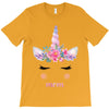 birthday unicorn family series mom T-Shirt
