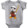 mickey jedi troopers Baby Onesie