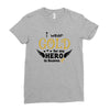 I Wear Gold For My Hero In Haven Ladies Fitted T-Shirt