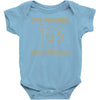 over caffeinated (2) Baby Onesie