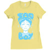 sad boy Ladies Fitted T-Shirt