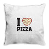 i Love Pizza Throw Pillow