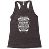 Super Cool Mommy Of A Freaking Awesome Daughter Racerback Tank