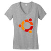 friend logo Women's V-Neck T-Shirt