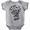 joker hahaha Baby Bodysuit